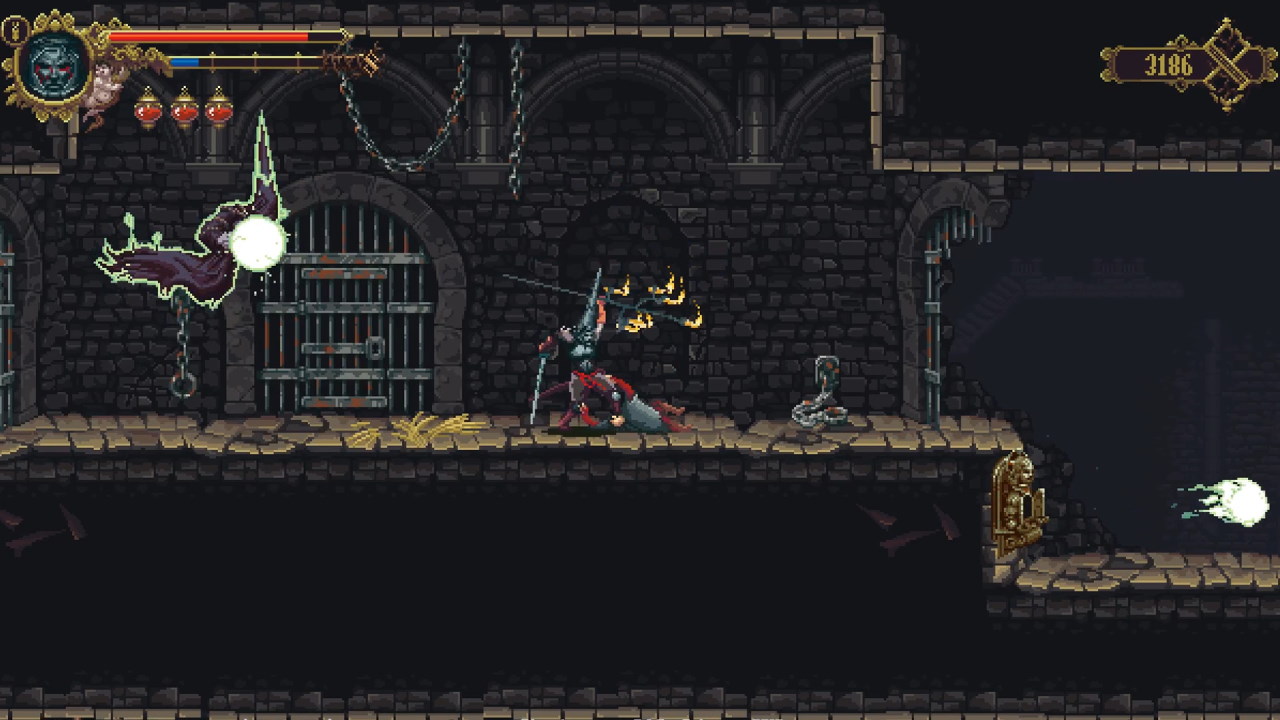 Steam Blasphemous - jogo ao estilo metroidvania