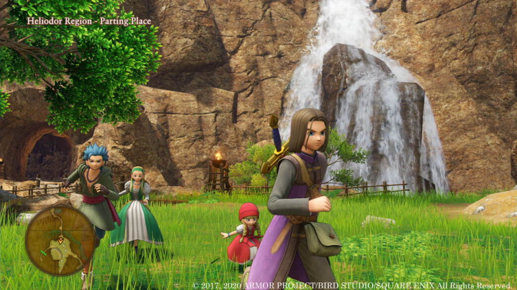 Dragon Quest XI - um dos jogos em promoção da Square Enix na Epic Games Store