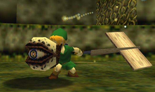 Zelda Ocarina of Time - mod com mecânica de TotK
