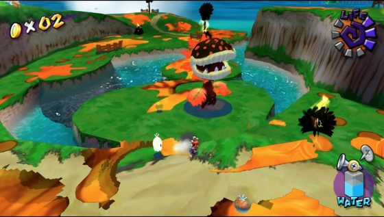 Super Mario Eclipse - modificação de Super Mario Sunshine (2)