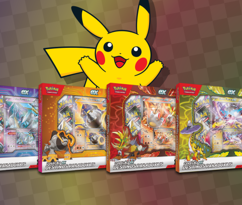 Pokémon TCG - Box Pokémon Coleção ex Destinos Paradoxais