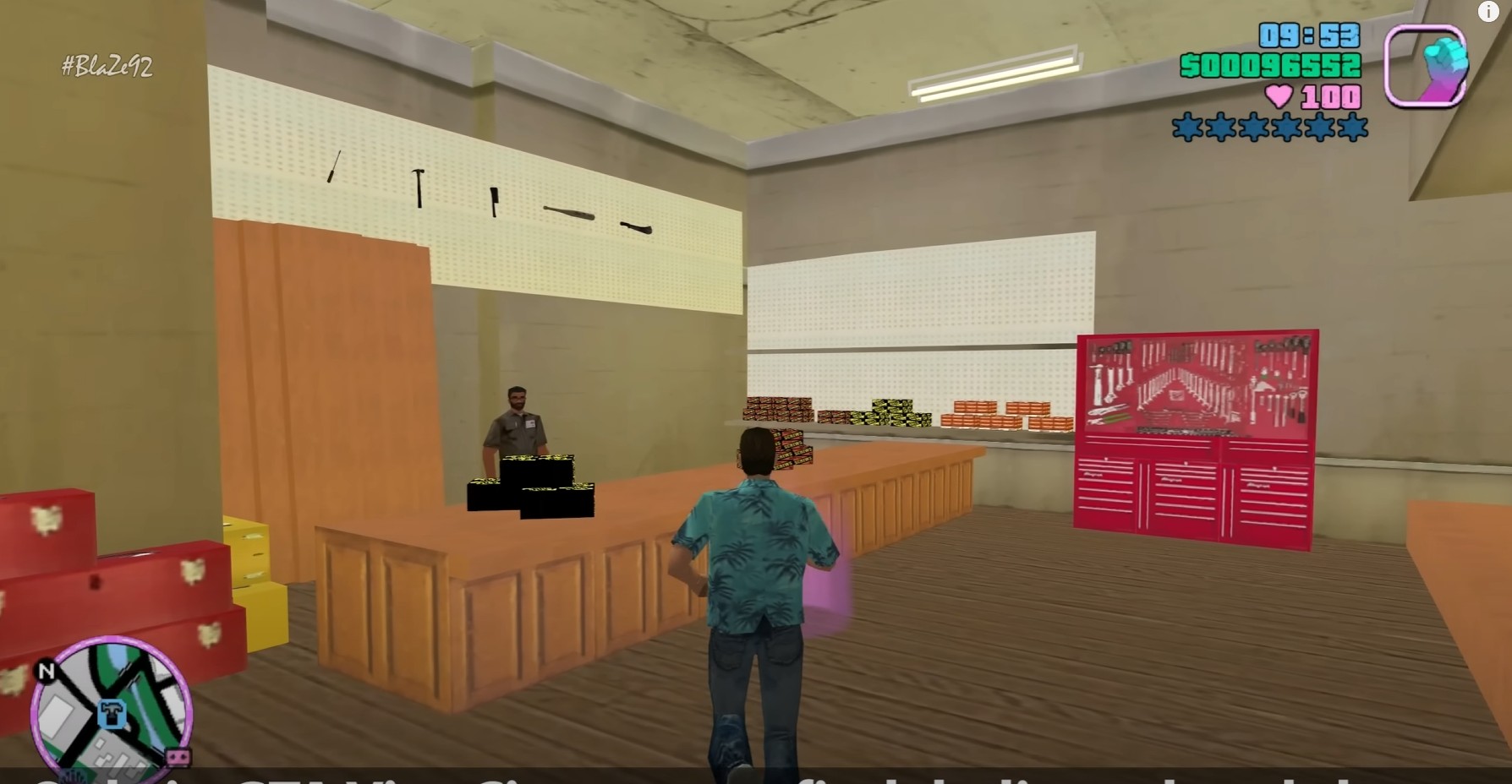GTA GTA Vice City loja de ferramentas