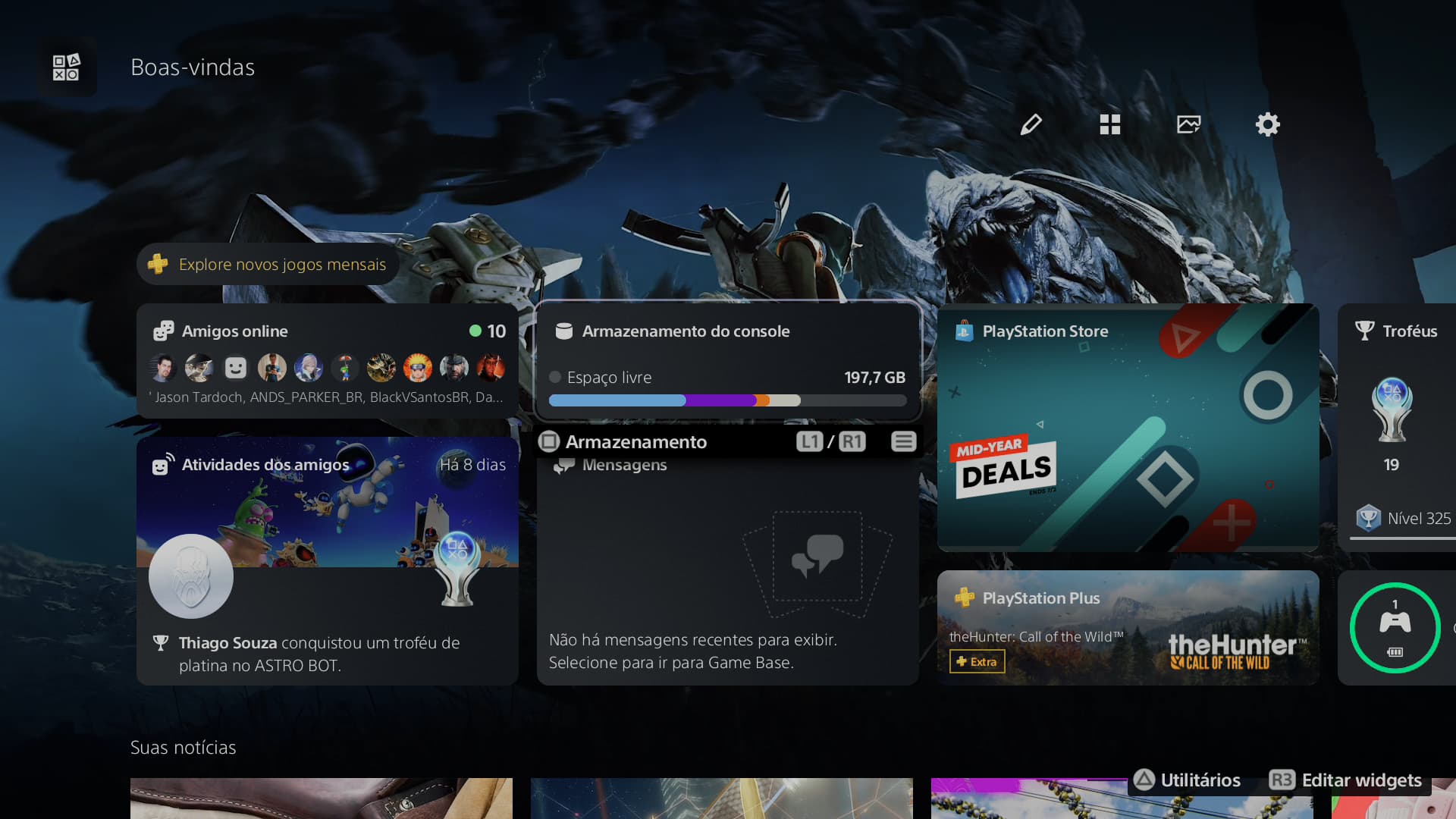 PS5 PS5 tema
