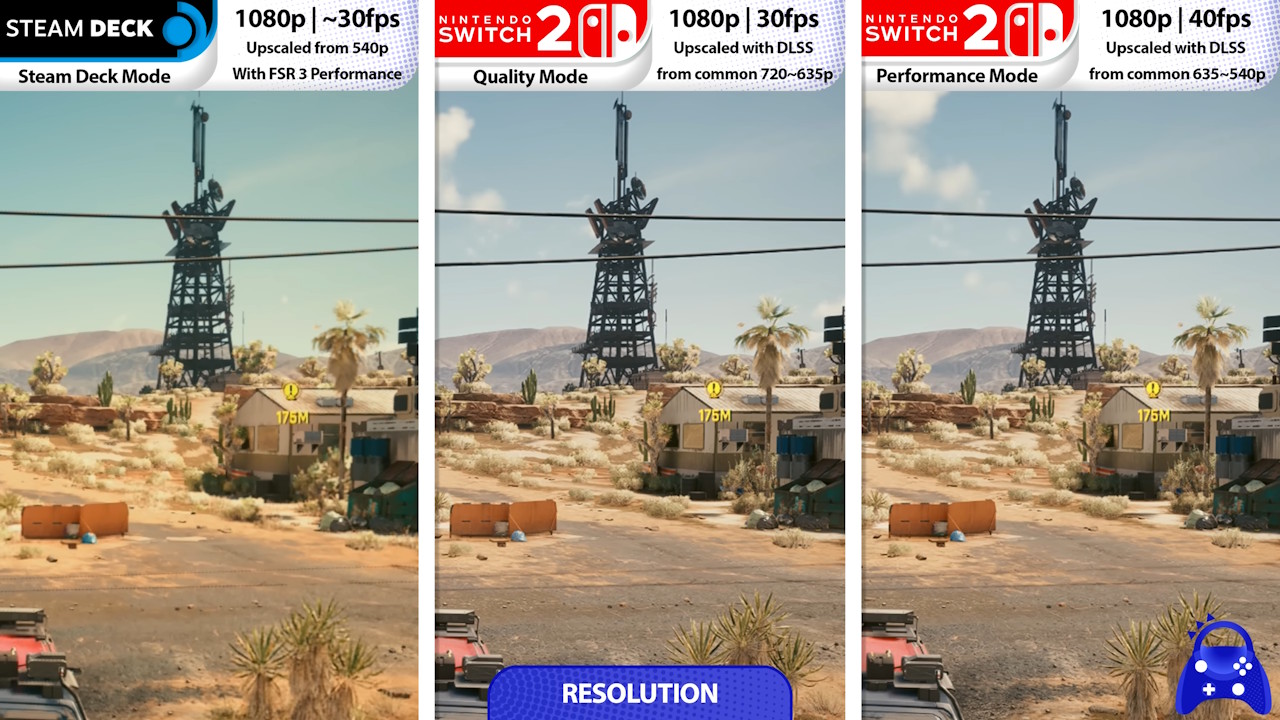Cyberpunk 2077 Cyberpunk 2077 Switch 2 vs Steam Deck
