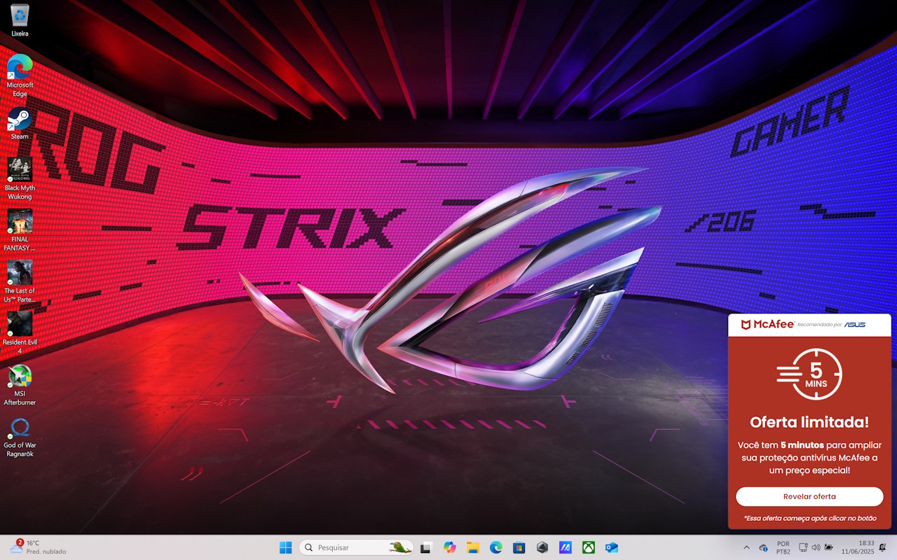 ROG Strix Scar 18 ROG Strix Scar 18 - propagandas
