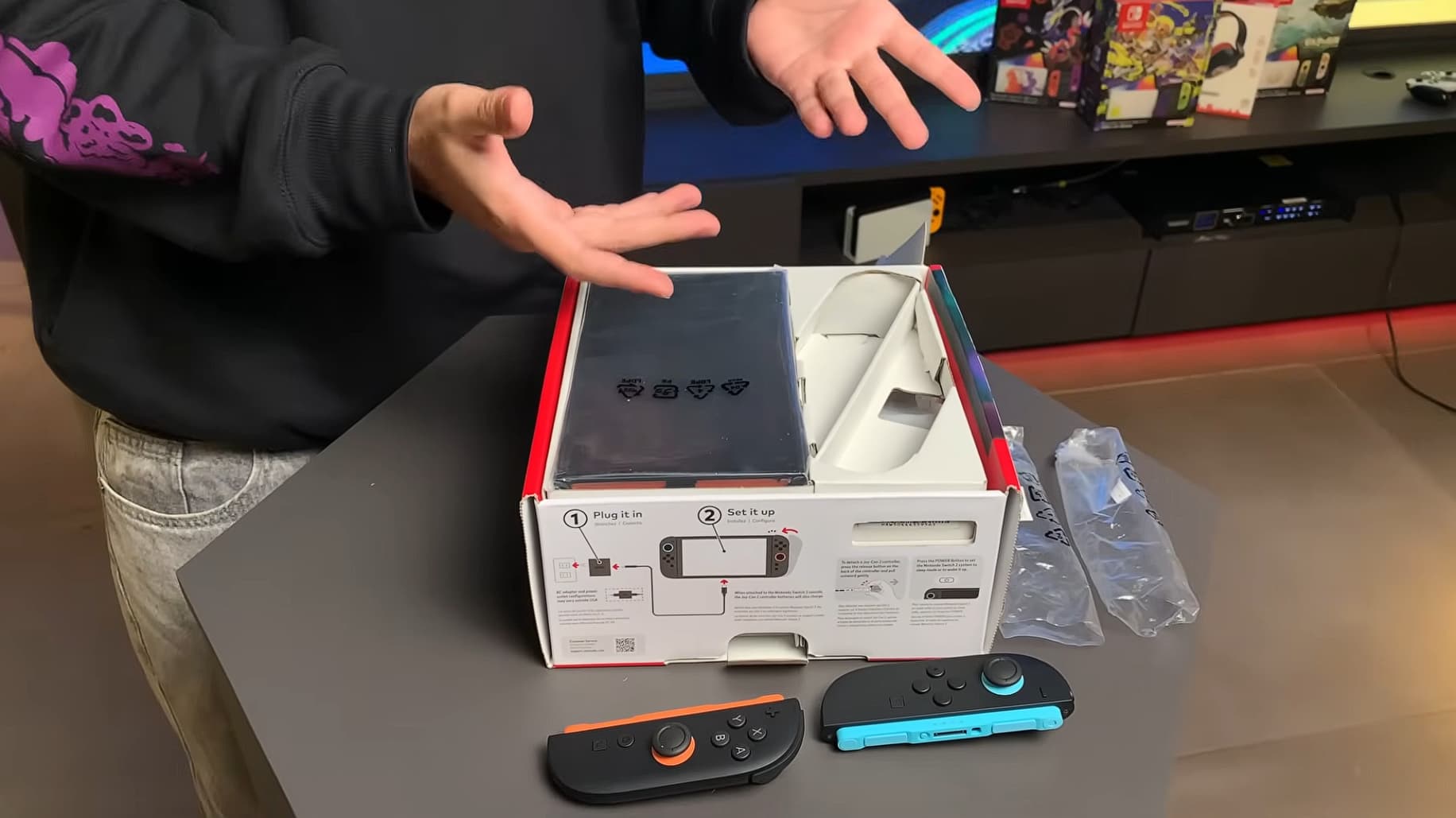 Switch 2 Nintendo Switch 2 unboxing