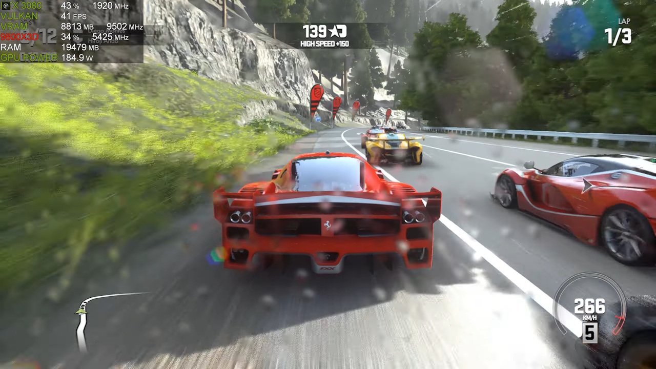 PlayStation 4 Driveclub - jogo do PlayStation 4 sendo emulado no PC