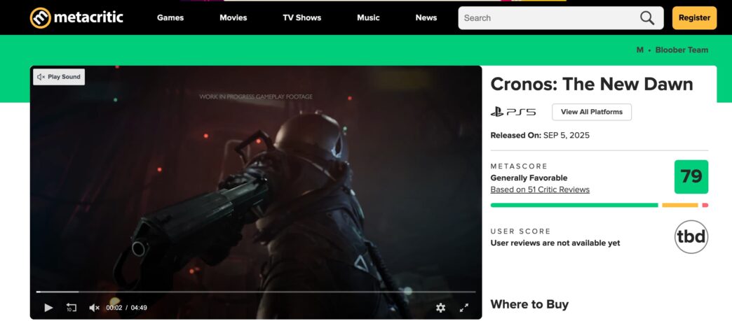 cronos the new dawn Cronos The New Dawn