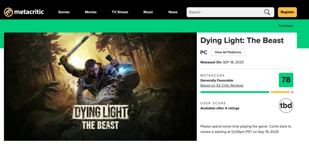 dying light the beast Dying Light The Beast